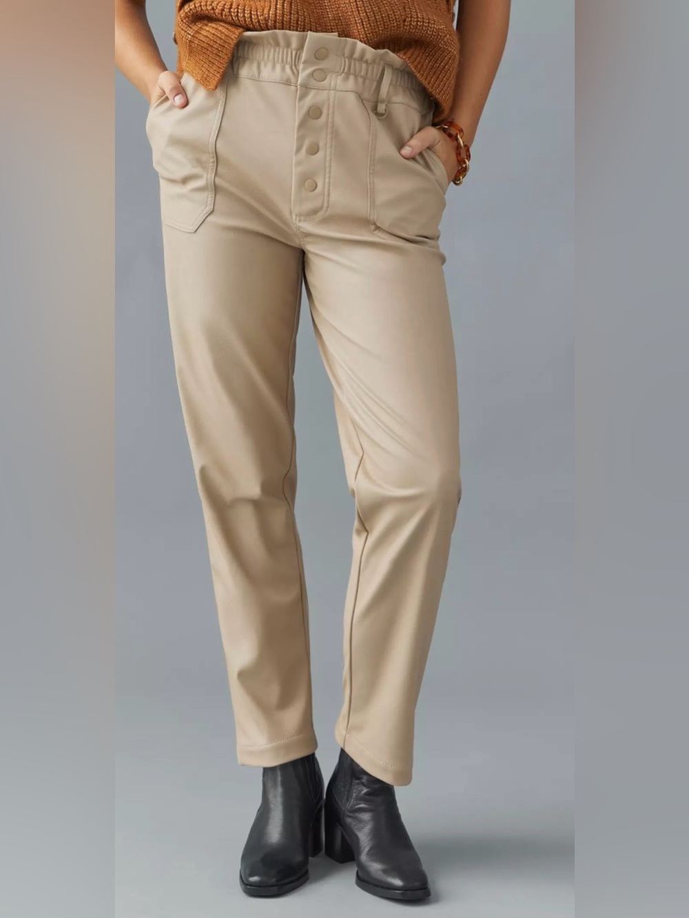 Magali Pascal Laurent Faux Leather Pants